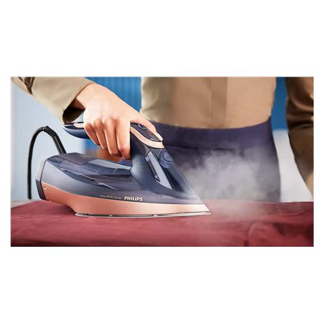 Philips | DST8050/20 Azur | Steam Iron | 3000 W | Water tank capacity 350 ml | Continuous steam 85 g/min | Steam boost performan - 5